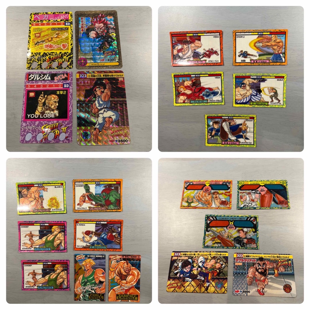 美品】ロッテ ストリートファイター2 激闘カードの通販 by 神惹き ｜ラクマ