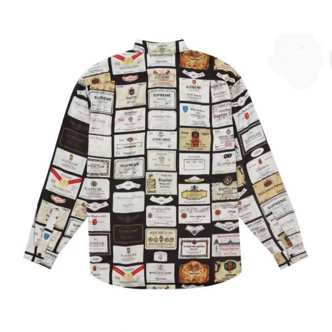 Supreme - 新品タグ付 Supreme Label Shirt Black Sサイズの通販 by