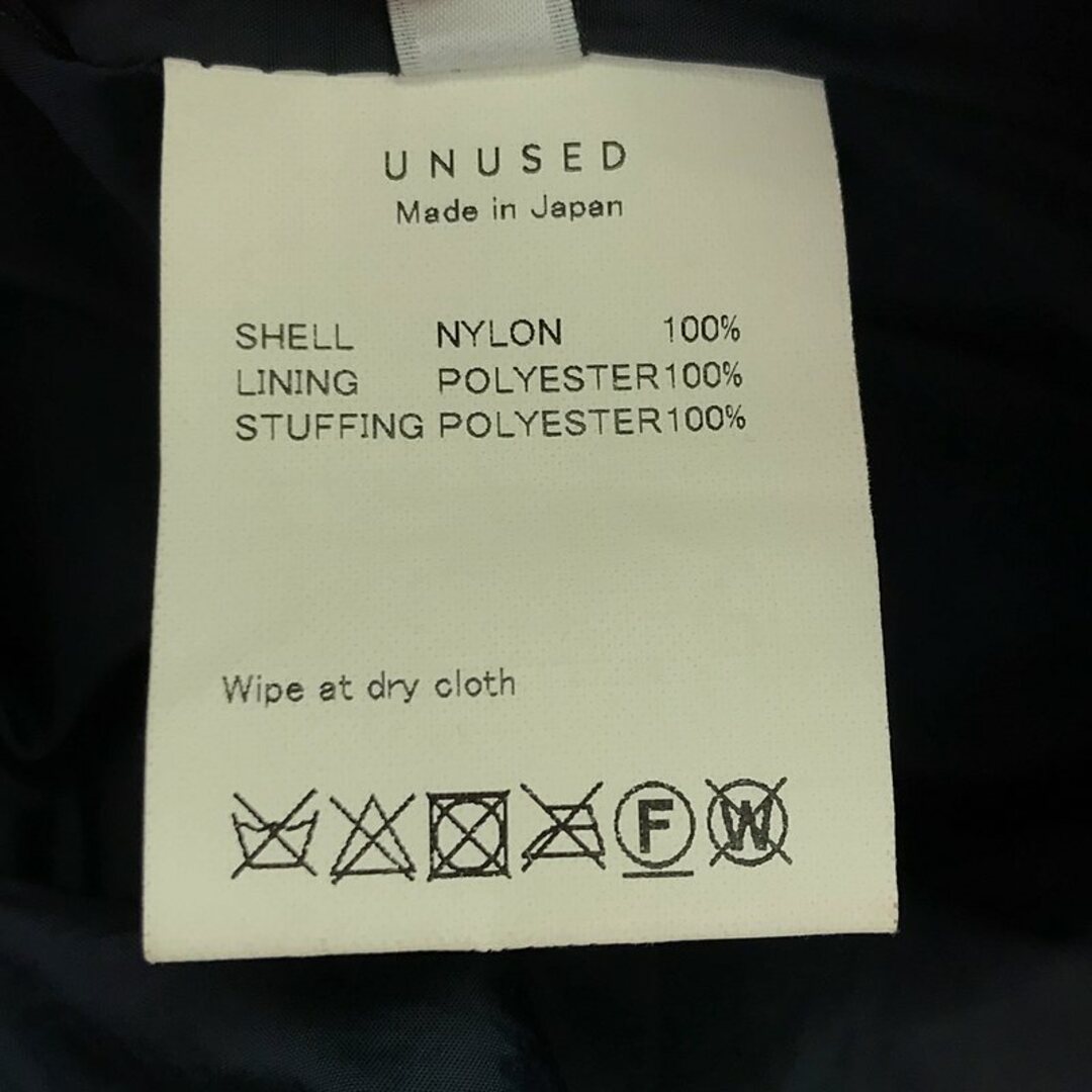 UNUSED - 【美品】 UNUSED / アンユーズド | QUILTING COAT Thinsulate