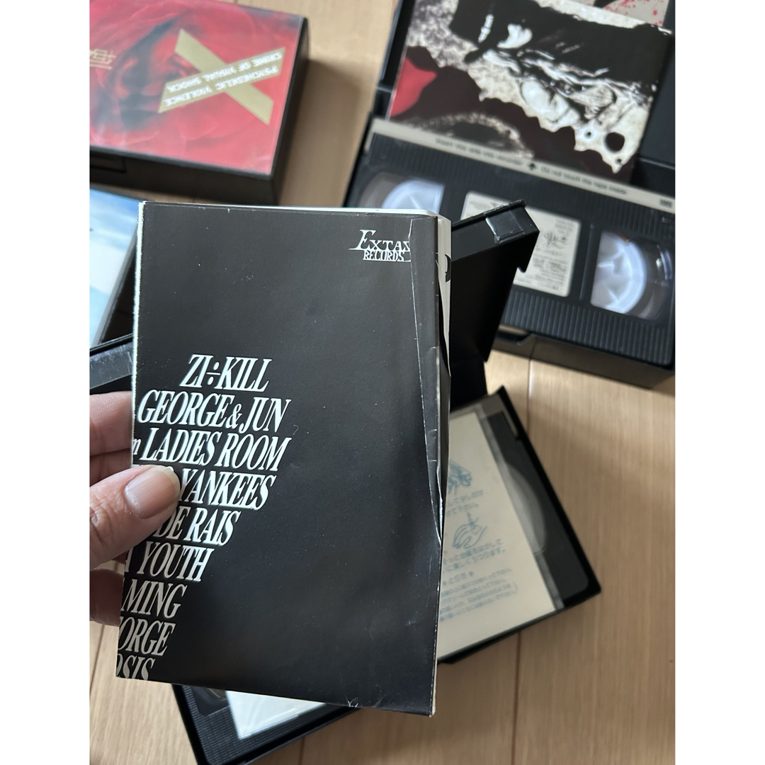 X japan VHS ライブビデオ 8本セットの通販 by arakixx｜ラクマ
