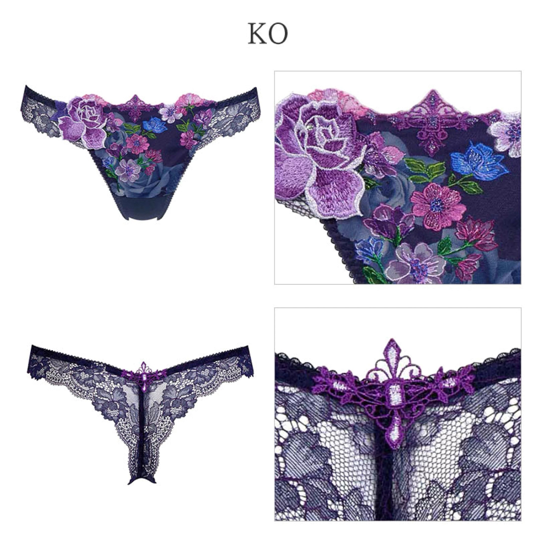 Wacoal - サルート60グループPアップブラソングセット(ネイビー)の通販