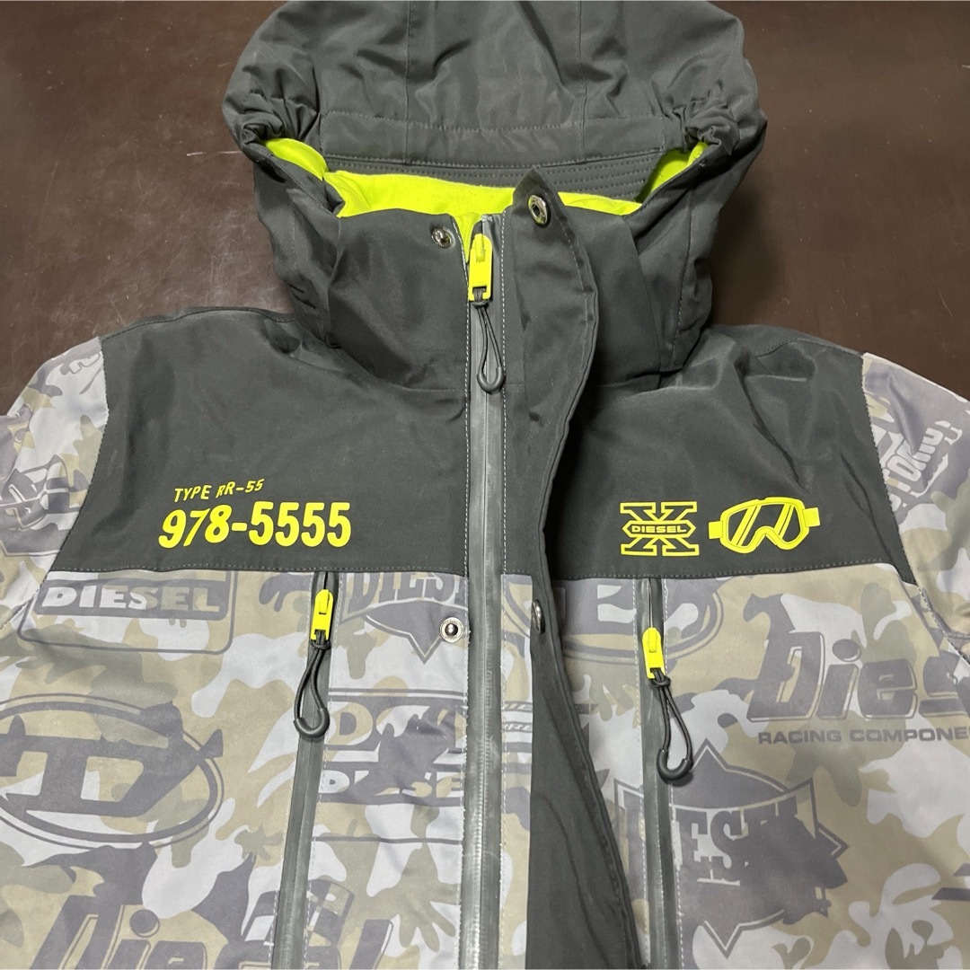 DIESEL 迷彩柄ウィンタージャケット