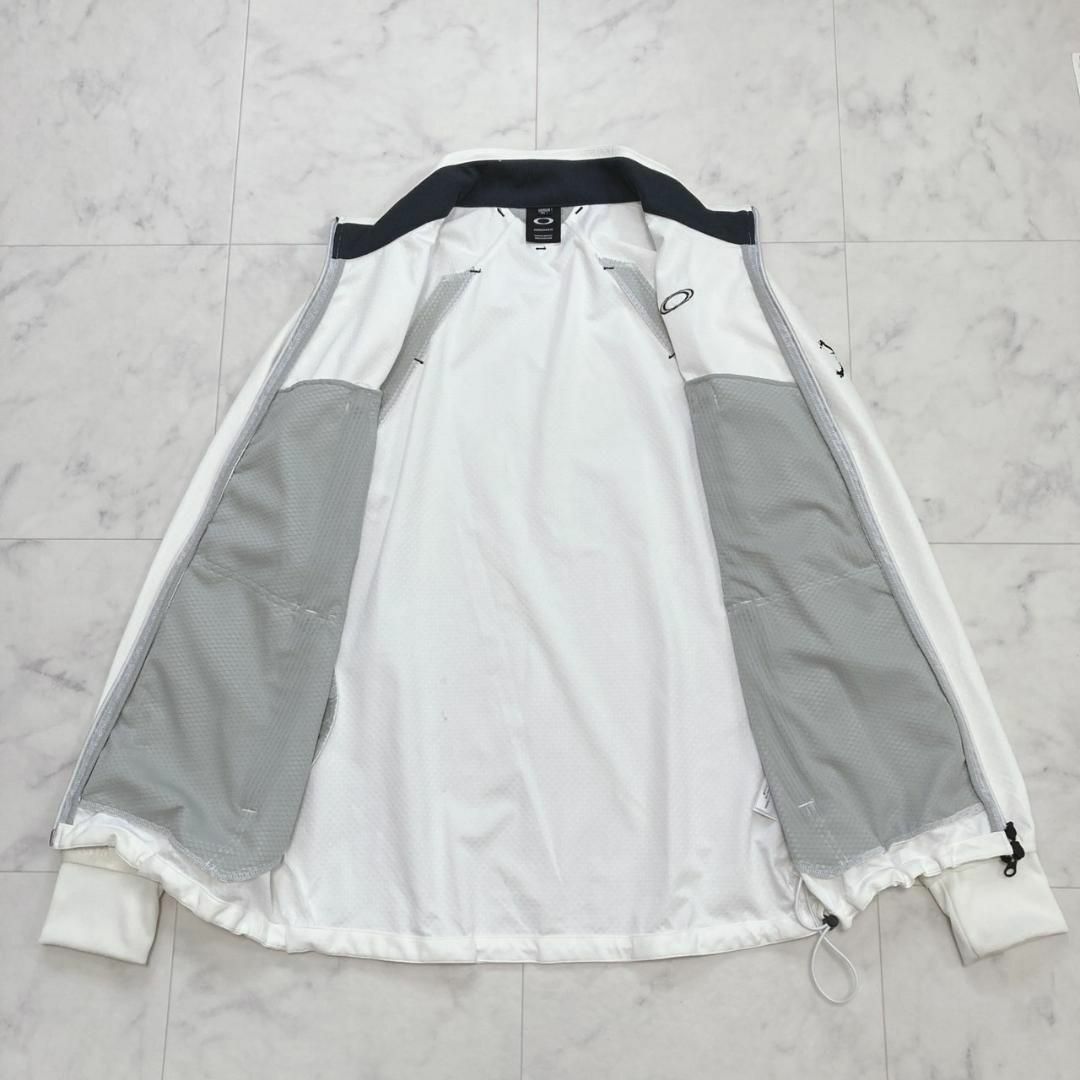Oakley - OAKLEY GOLF トラックジャケット ブルゾン ジャージホワイトL