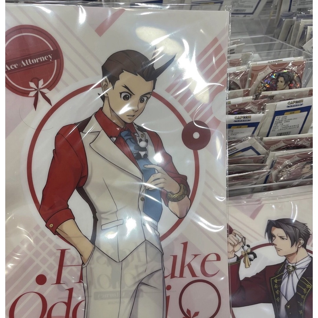 逆転裁判 中国限定 カプコン 王泥喜法介 パンダ クリアファイルの通販