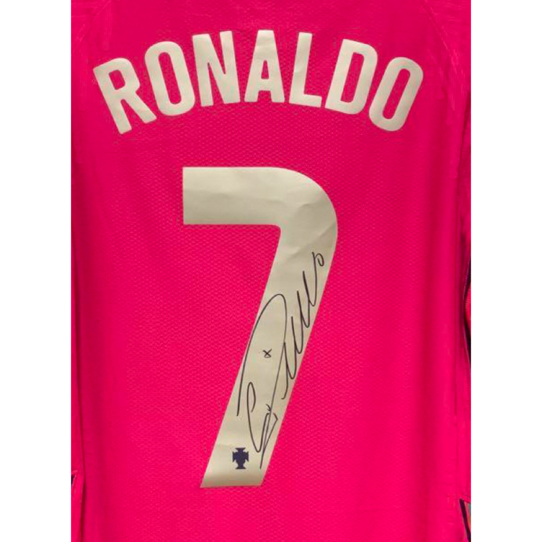 クリスティアーノロナウド 直筆サイン入りユニフォーム ポルトガル代表