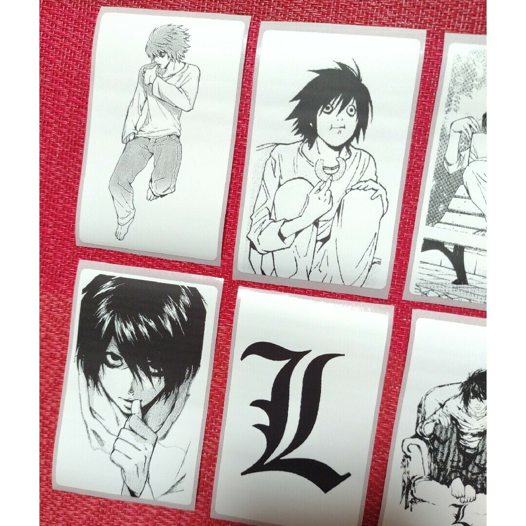 Death Note L 全長8cm防水加工シール 12枚の通販 by プロフ読必見