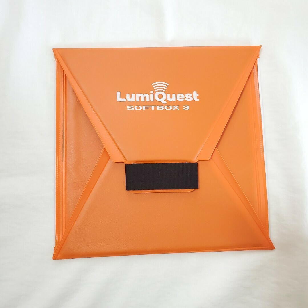 LumiQuest SoftBox ソフトボックス 3 ストラップ付き オレンジの通販
