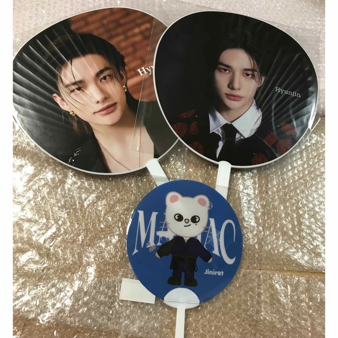 straykids ヒョンジン 公式うちわセットの通販 by ODD EYE⭐️shop｜ラクマ