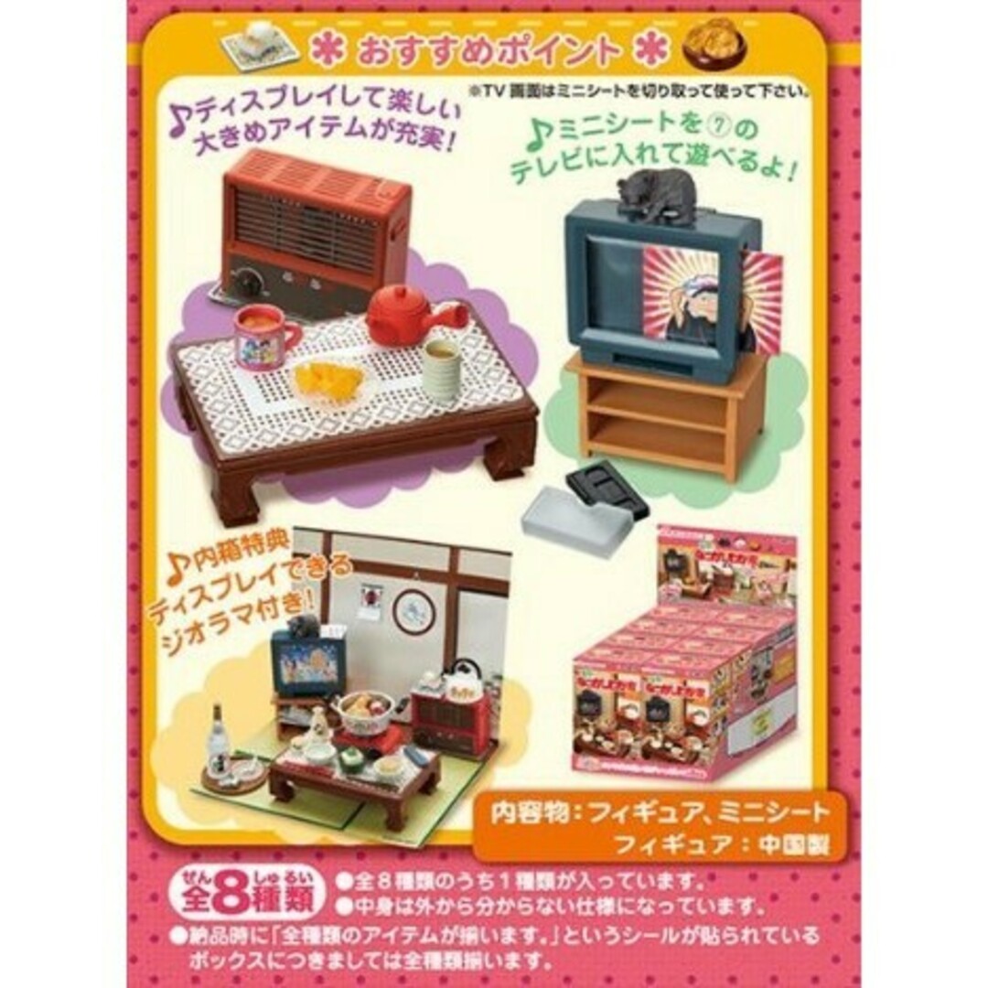 Re-MeNT - 80'sなつかしわが家 リーメント ぷちサンプル 新品未開封