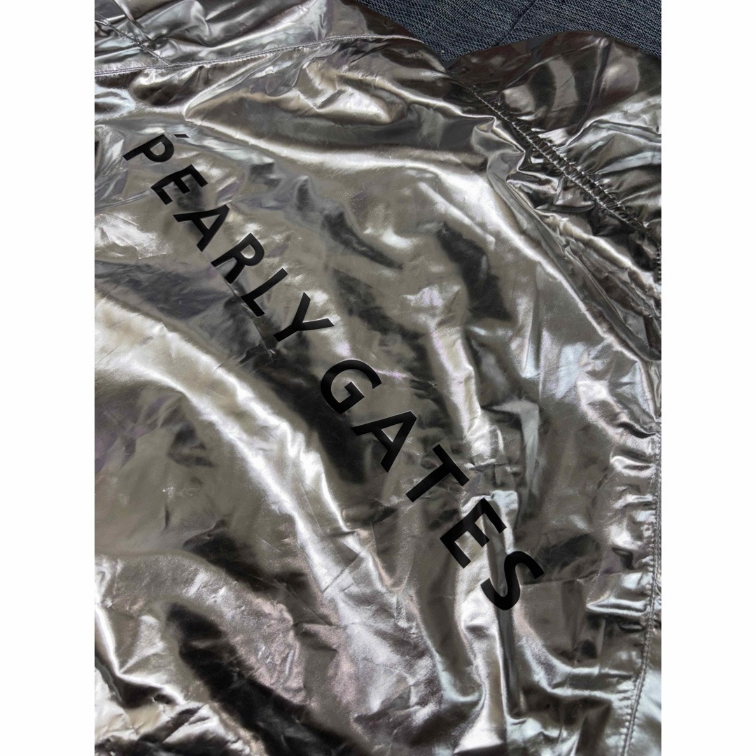 PEARLY GATES - （新品）パーリーゲイツ、プラチナシルバー、ジップ