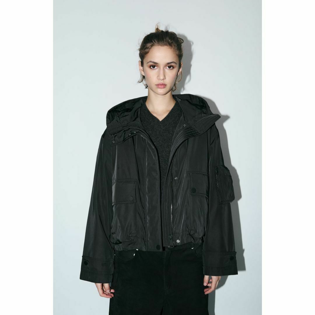 ZARA - 新品ZARAデタッチャブルライナーテクニカルジャケットⅯテック