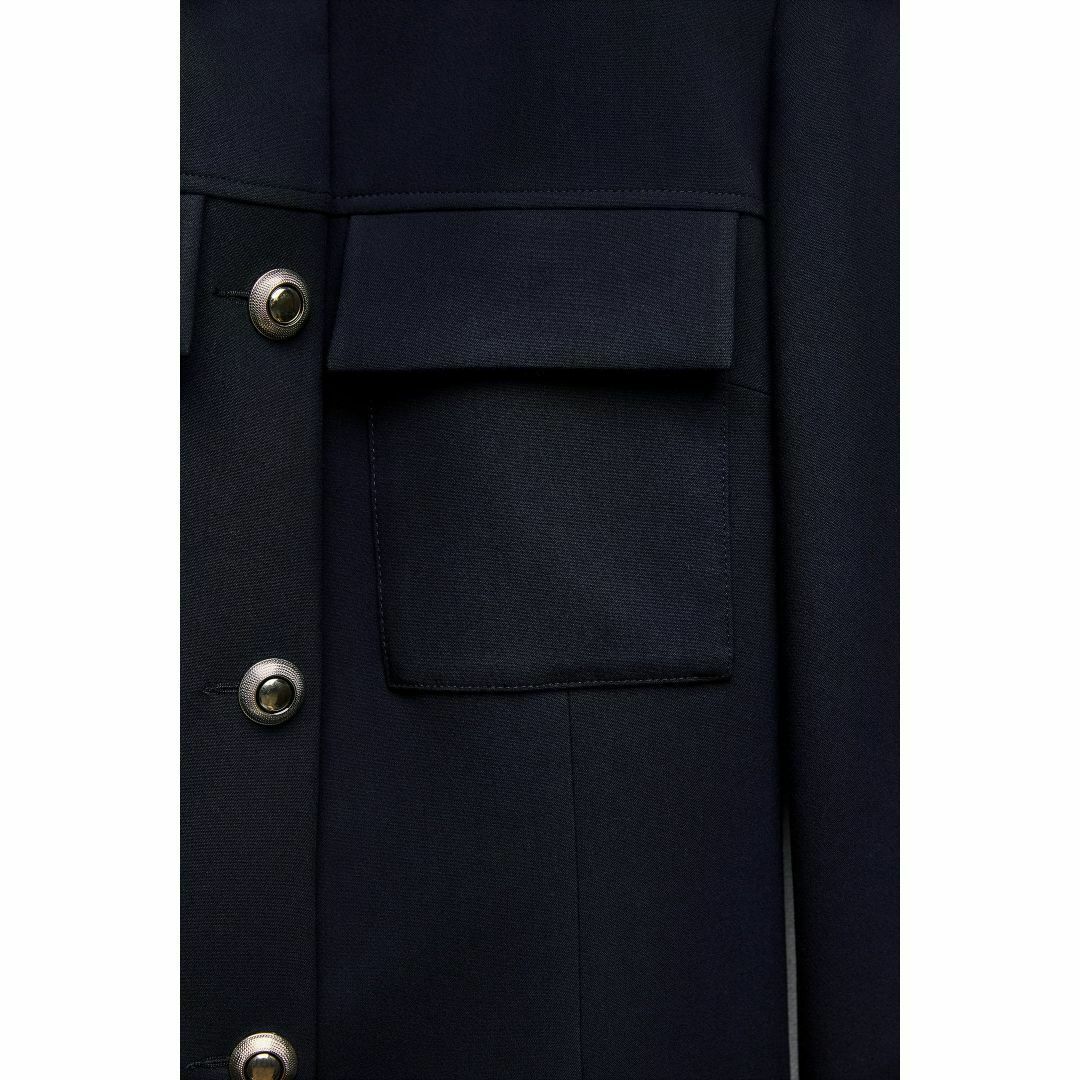 ZARA - 新品ZARAスタンドカラーナポレオンジャケットⅯ 軍服の通販 by