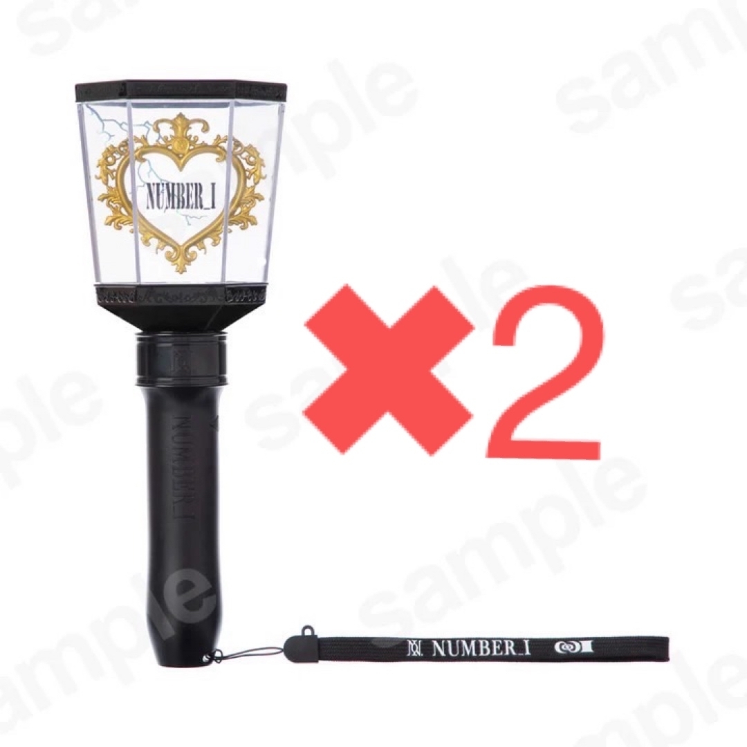 number_i ペンライト 2個セットの通販 by ラピード｜ラクマ