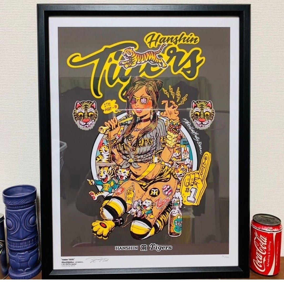 ロッキンジェリービーン 阪神 優勝 Rockin'Jelly Bean 直筆サの通販 by