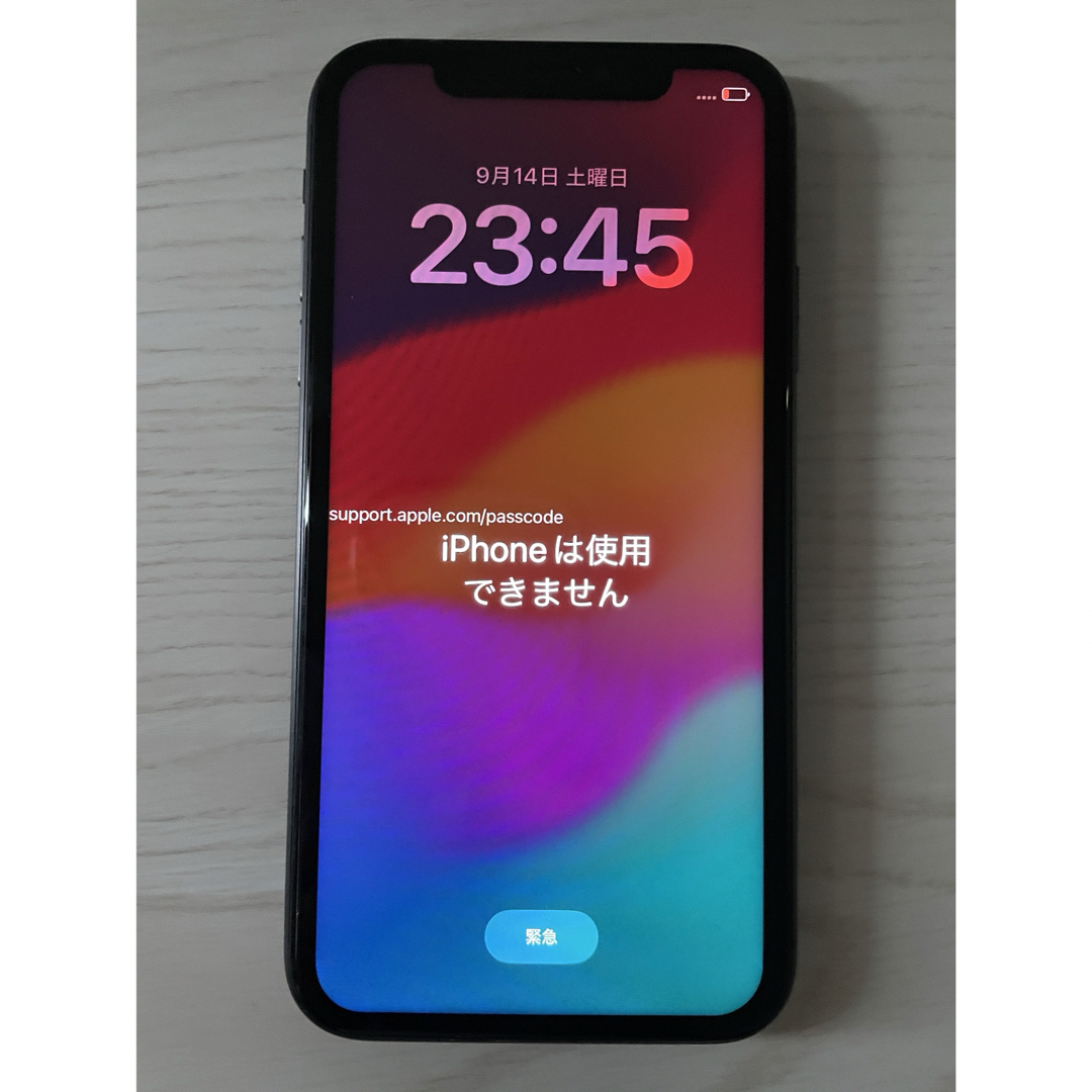 SIMフリー 本体 Apple iPhone 11 64GB SIMフリー ブラック ジャンク品