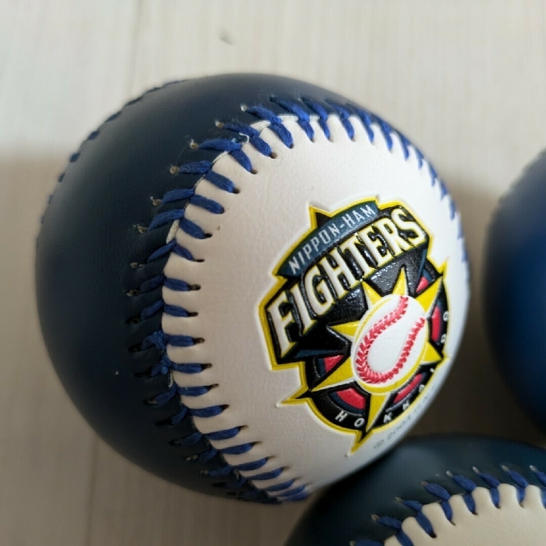 北海道日本ハムファイターズ【投げ入れ直筆サインボール☆柿木＆井口