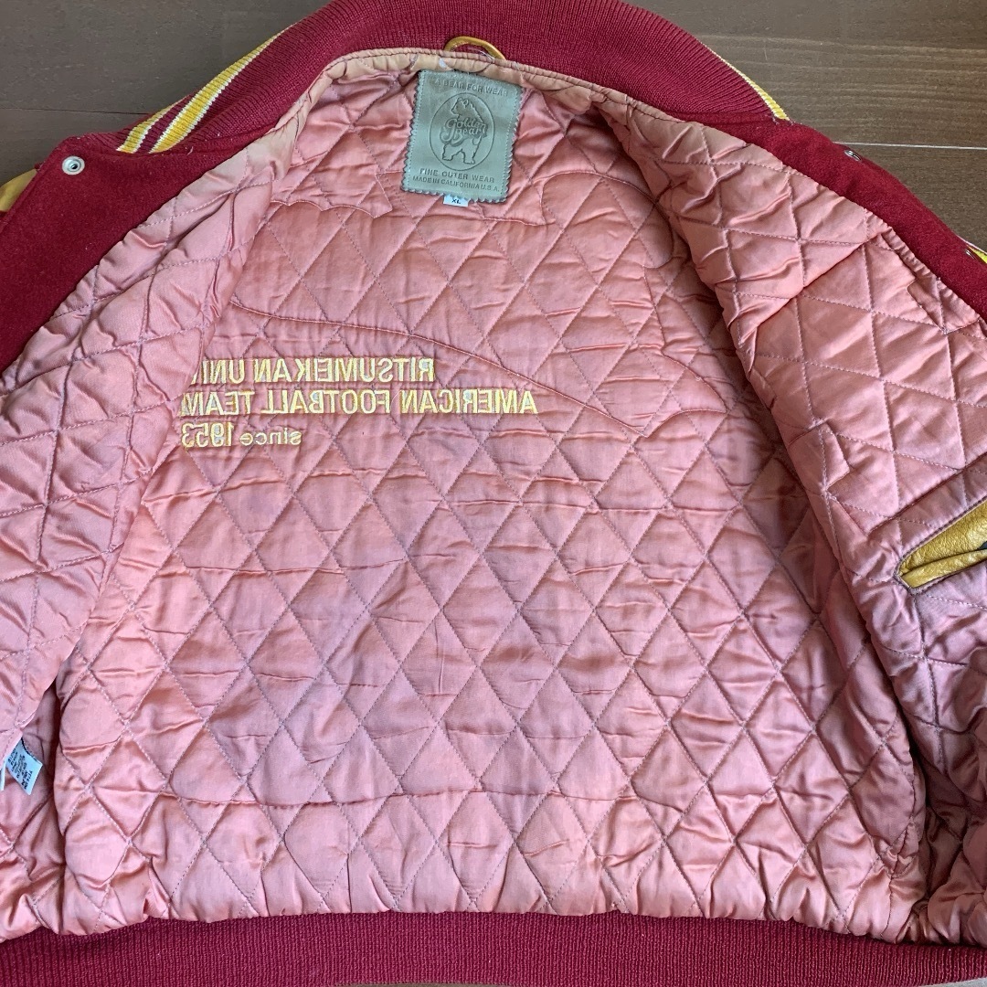 Golden Bear - 立命館大学アメフト部“PANTHERS“公式チームスタジャン