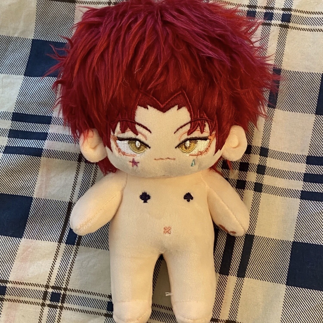 HUNTER×HUNTER ヒソカ 着せ替え ぬいぐるみ マスコット 20cmの通販 by