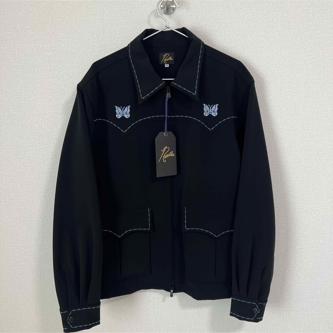 Needles - needles 23ss ウエスタンジャケット ブラック M カウボーイ
