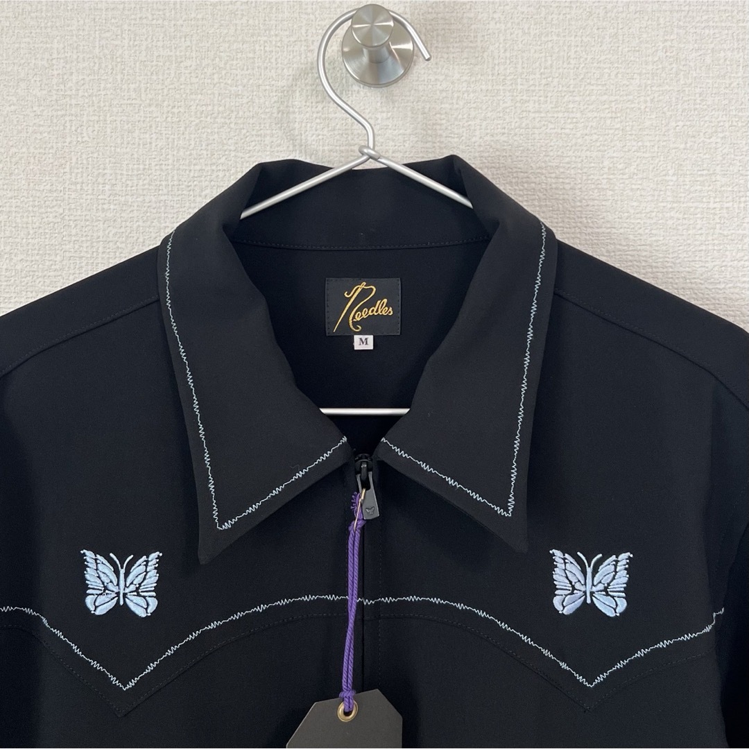 Needles - needles 23ss ウエスタンジャケット ブラック M カウボーイ