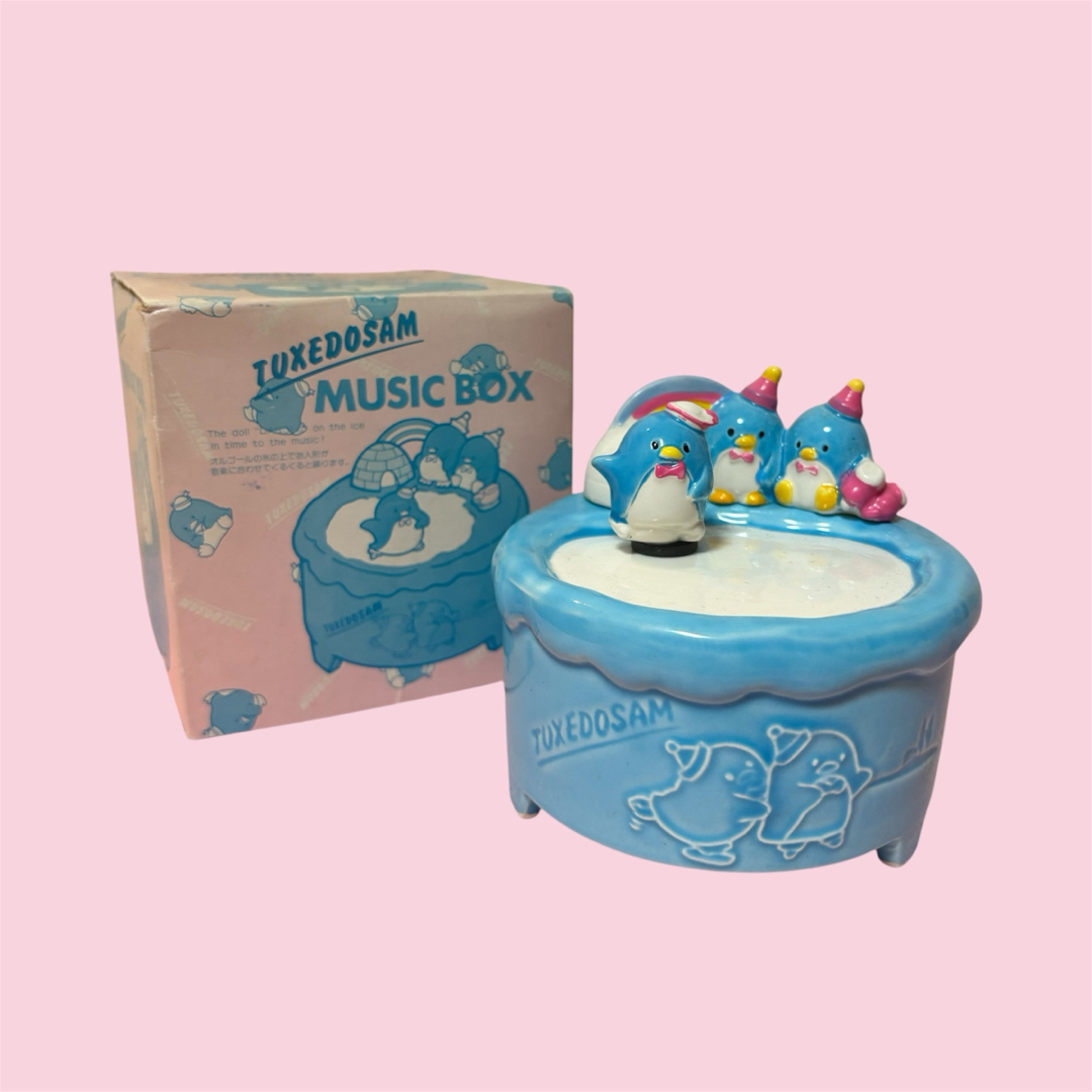 Yahoo!オークション サンリオ レトロ 1984年製 タキシードサム 陶器製