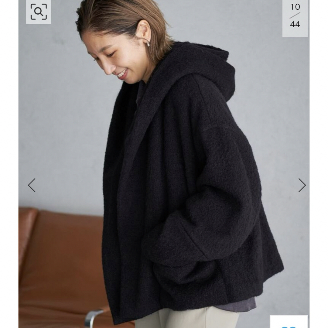 Plage - Plage Shaggy Hoodie コート ウール モヘヤの通販 by kurumi