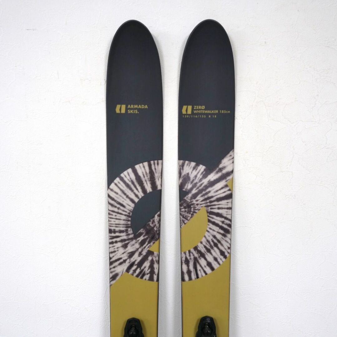 アルマダ ARMADA ZERO WHITEWALKER 185cm センター116mm ビンディング