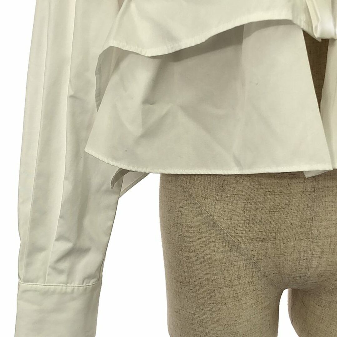 sacai - 【美品】 sacai / サカイ | Cotton Poplin Shirt フリルシャツ