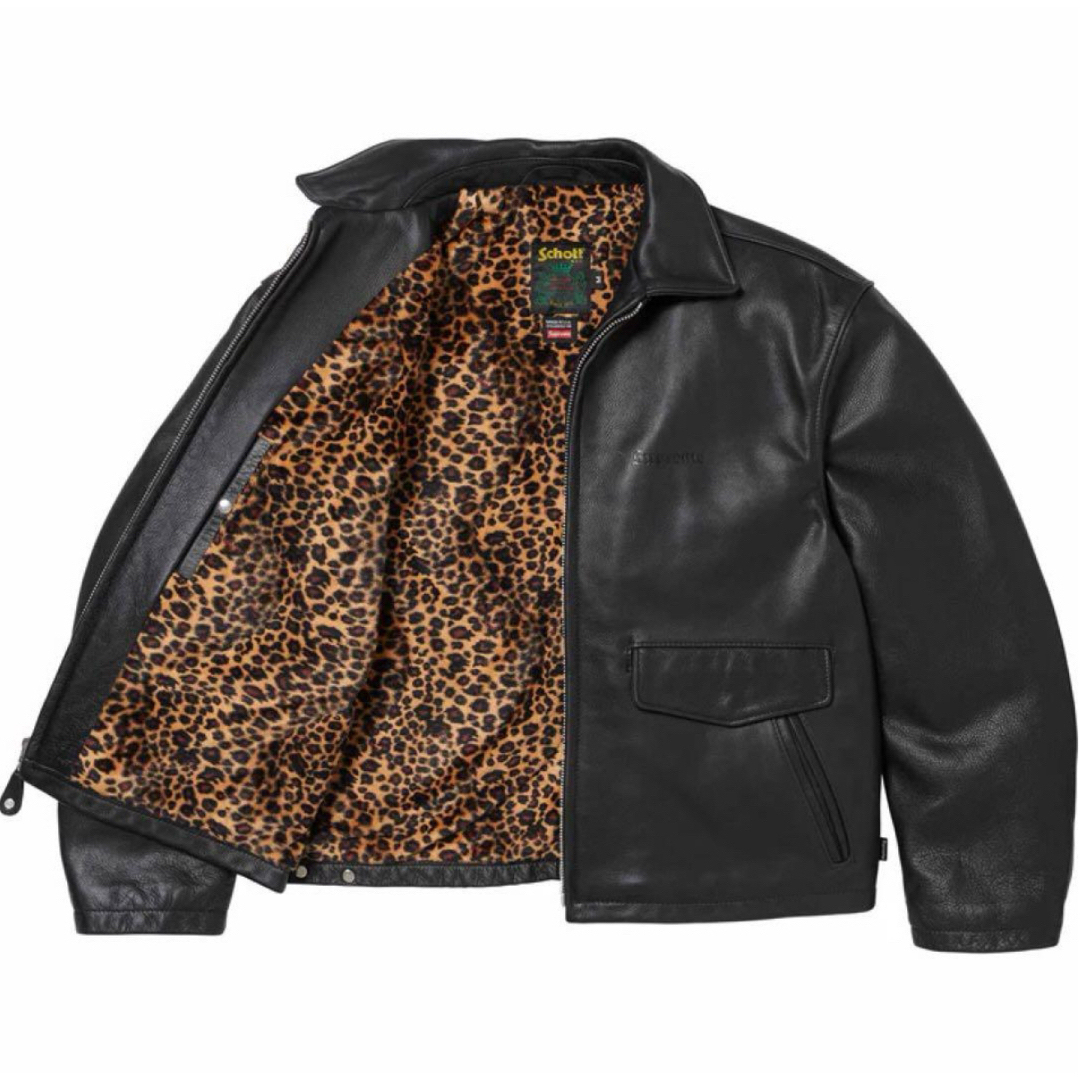 Supreme - Supreme x Schott Leather Racer Jacket Lの通販 by ひー
