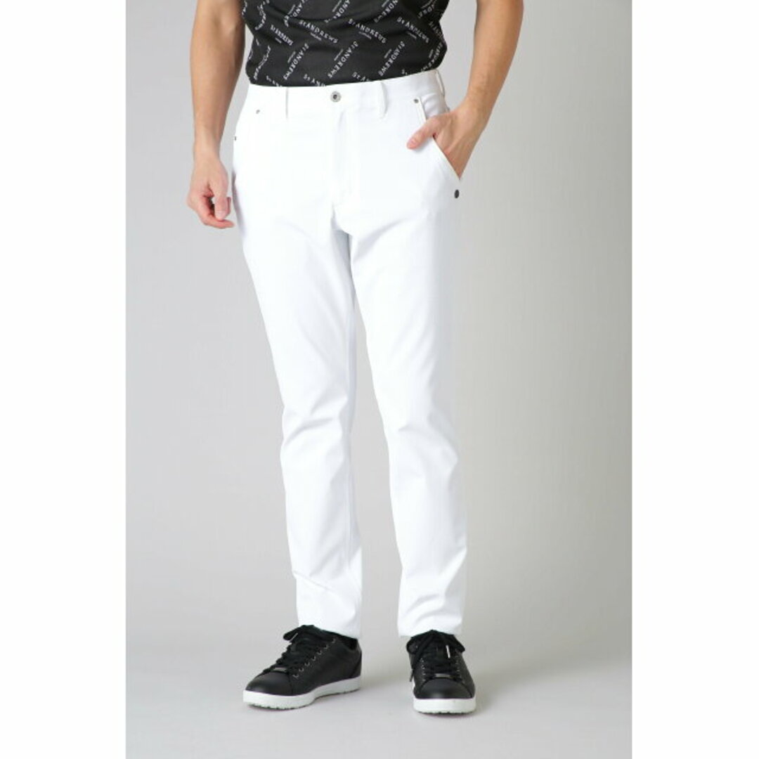 ホワイト】ドビーストレッチパンツ (MENS)の通販 by St ANDREWS｜ラクマ