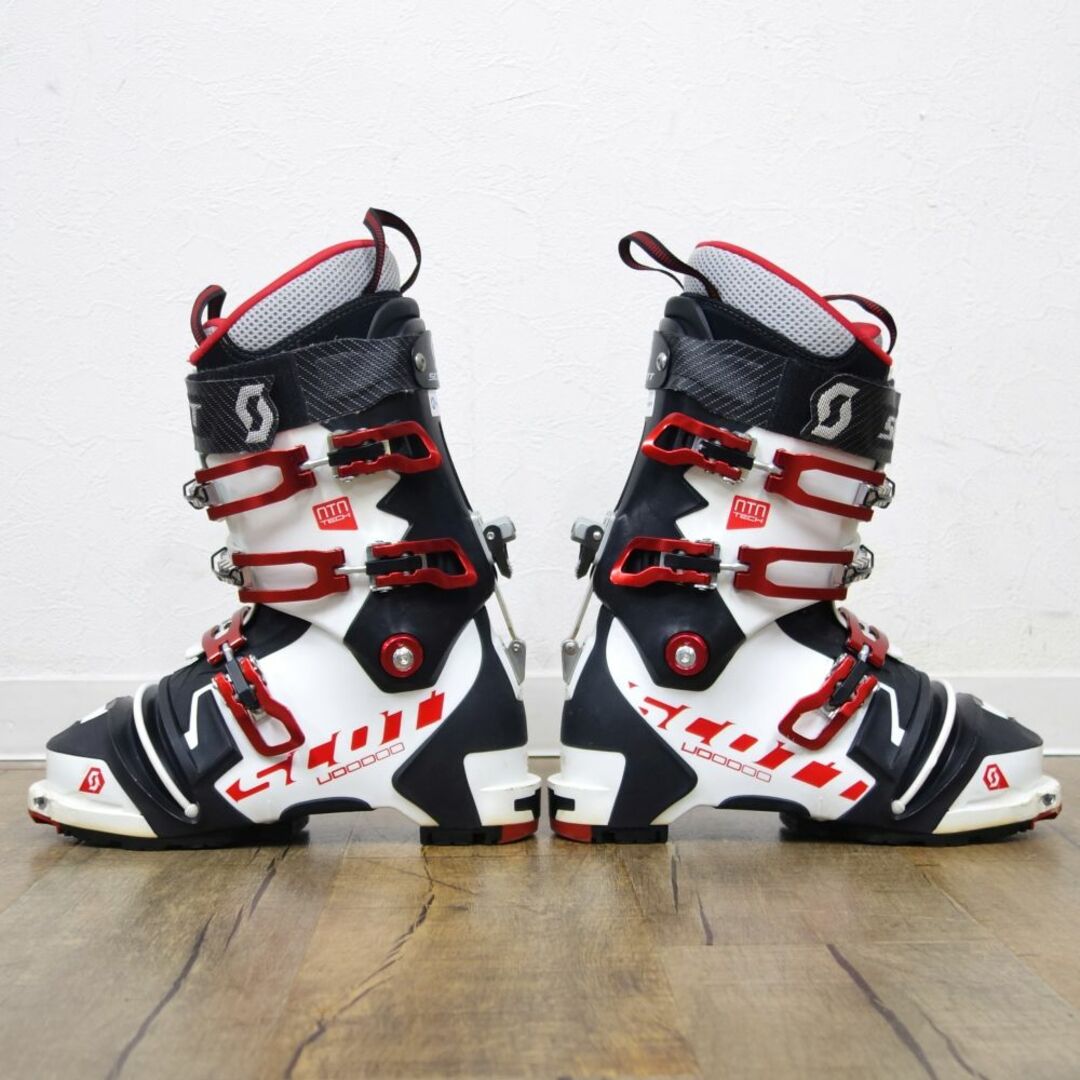 SCOTT SCOTT テレマークスキー ブーツ ホワイト/ブラック/レッド