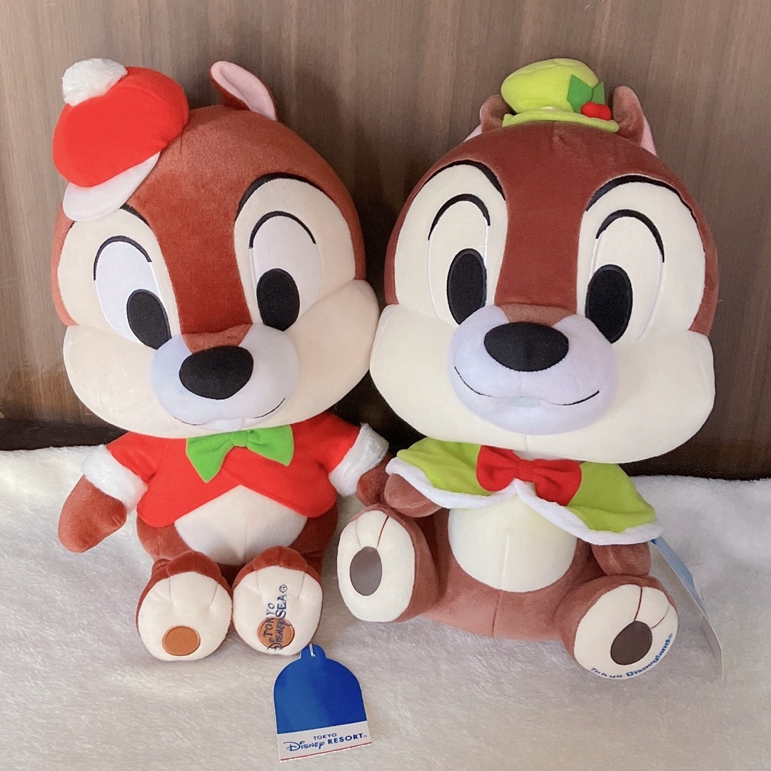 チップ&デール - ディズニークリスマス チップ ぬいぐるみの通販 by