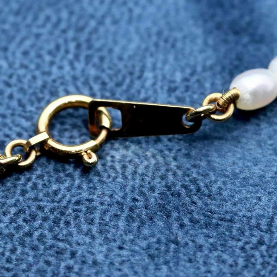 TASAKI - 田崎真珠 タサキ ブレスレット K18 淡水 ベビーパール リボン