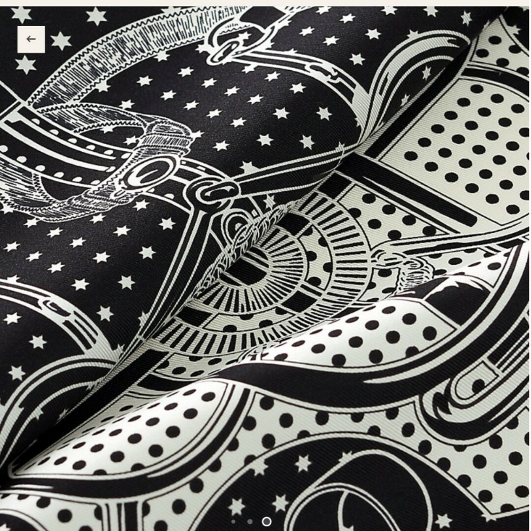 HERMESエルメス 2024aw バンダナ55 エプロンドール