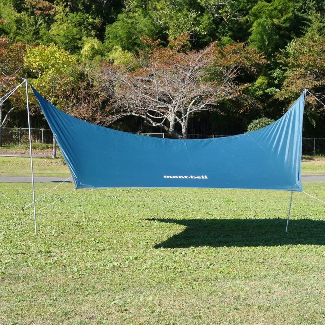 美品 モンベル mont bell Mini Tarp HX ポール セット ミニタープ
