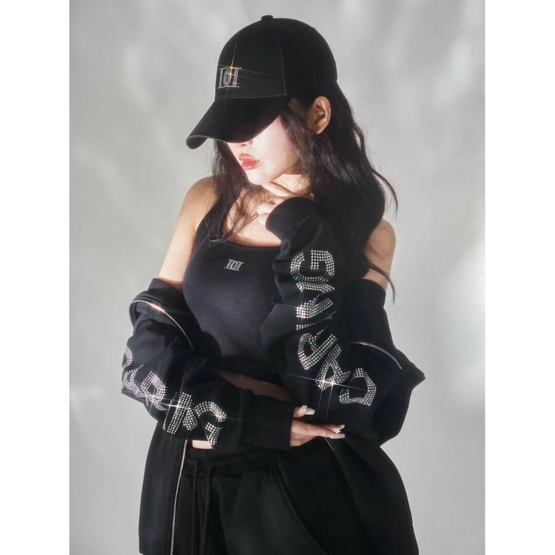 Darich - ダーリッチ darich クリスタルロゴキャップ BLKの通販 by じ