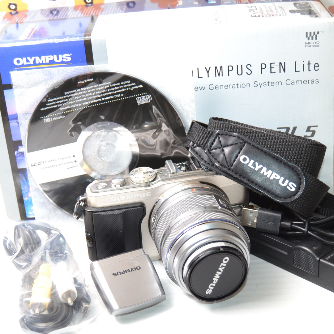 OLYMPUS ❤️Wi-Fi❤️オリンパス PL5 ミラーレスカメラ - ❤️Wi-Fi