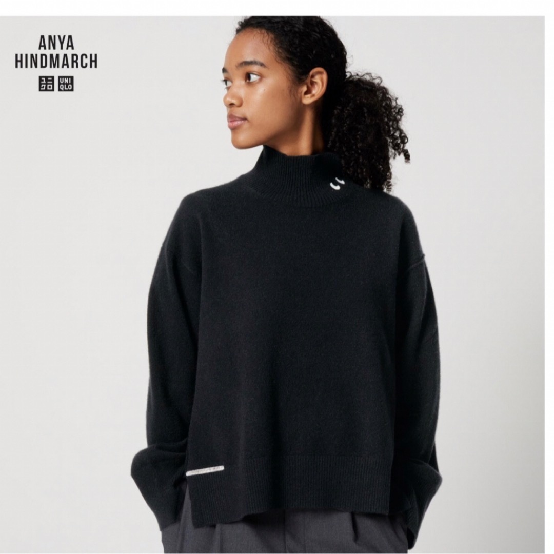 ANYA HINDMARCH - ユニクロ アニヤハインドマーチ カシミヤハイネック