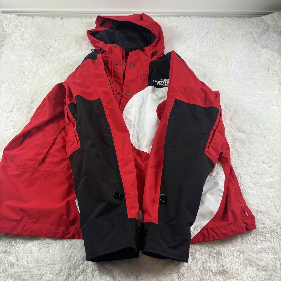 Supreme - 希少 supreme ノースフェイス S ロゴ 20aw レッド Lサイズの