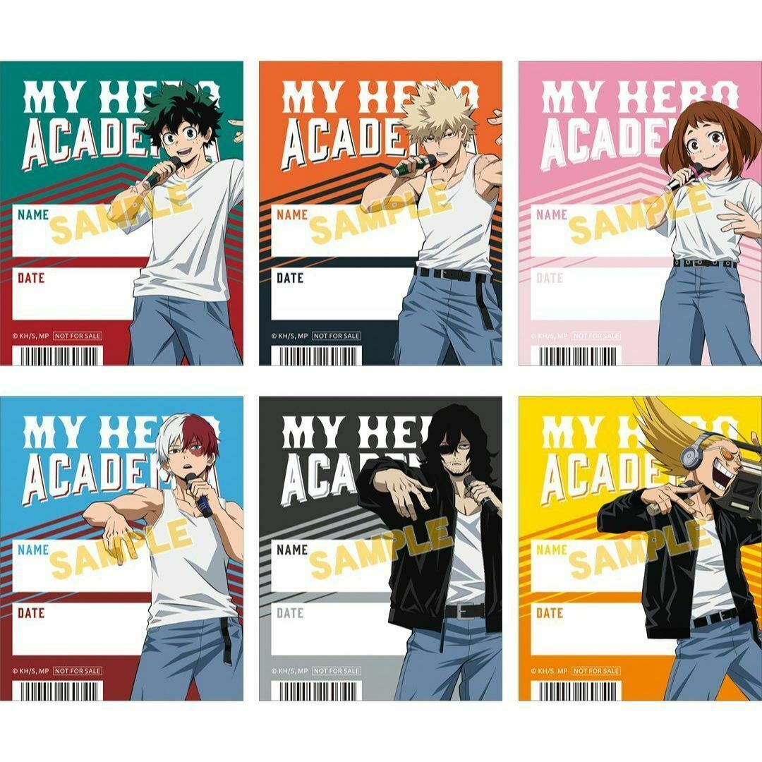 ヒロアカ 42巻完結記念 アニメイト 特典 名場面カード6種 + おまけ付の