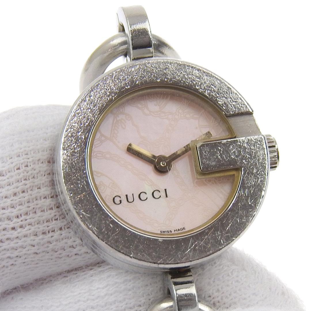 GUCCI - 【本物保証】 グッチ GUCCI Gチャーム ブレスウォッチ 107