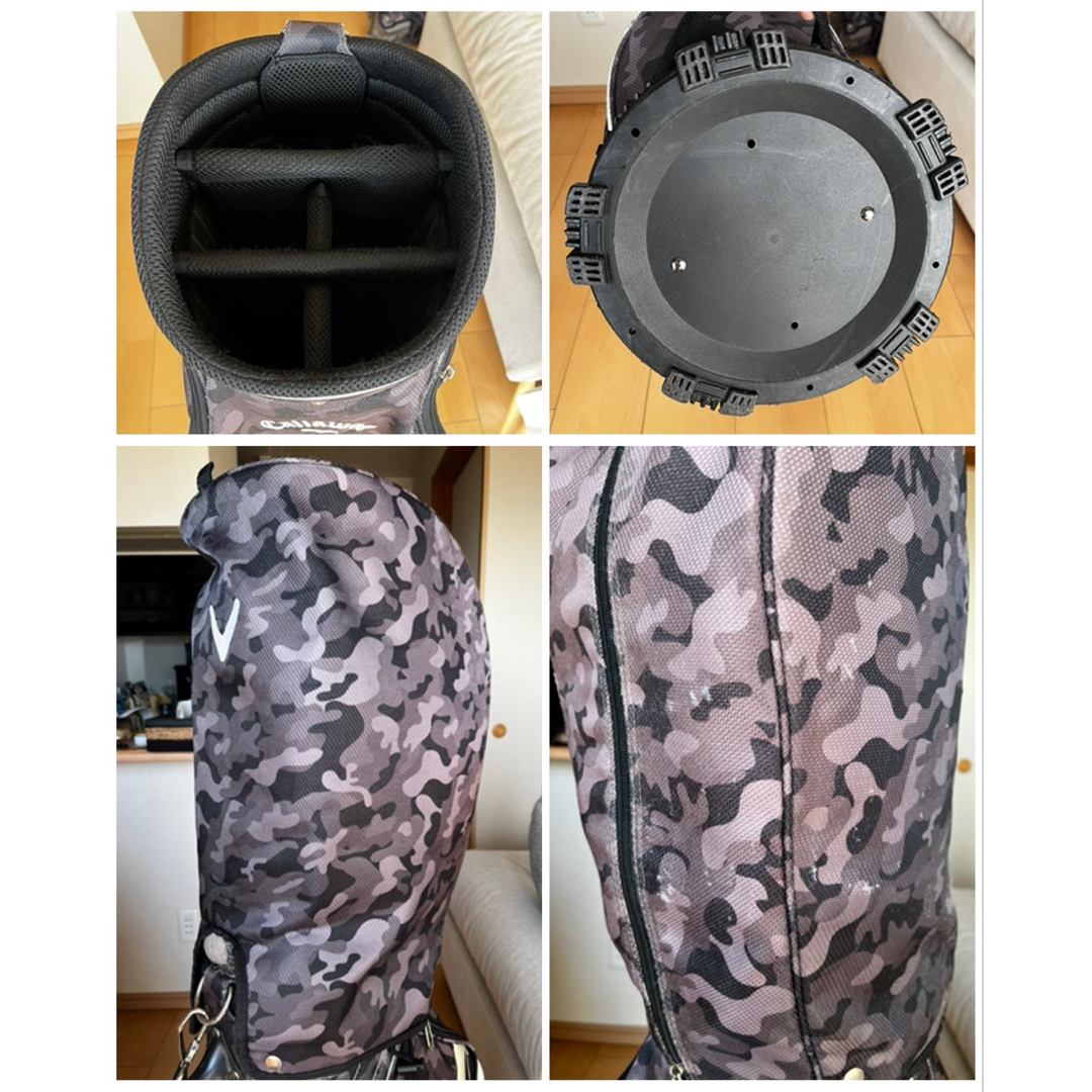 Callaway - 良品キャロウェイcallawayゴルフキャディバッグ 迷彩柄