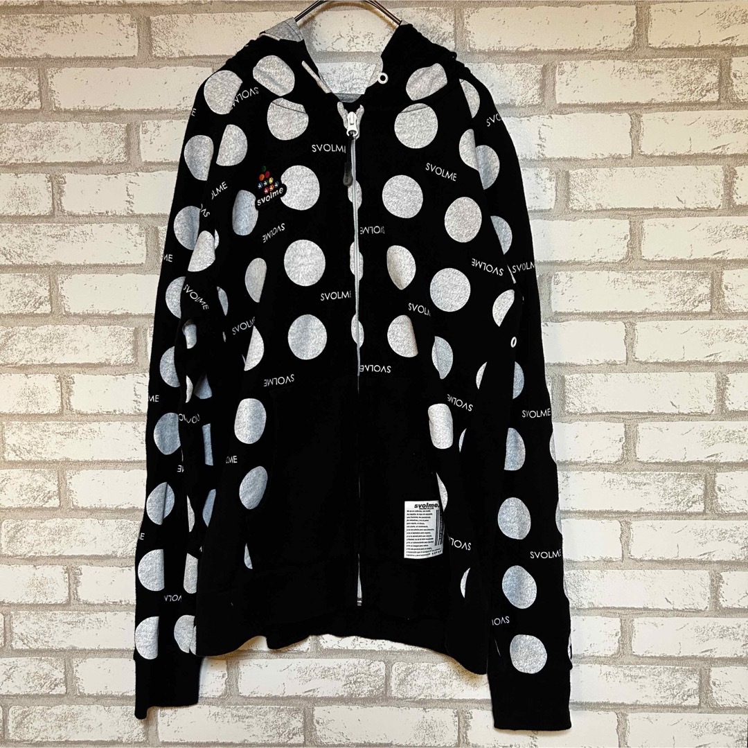 Svolme - SVOLME スボルメ フルジップパーカー ドット柄 水玉の通販 by