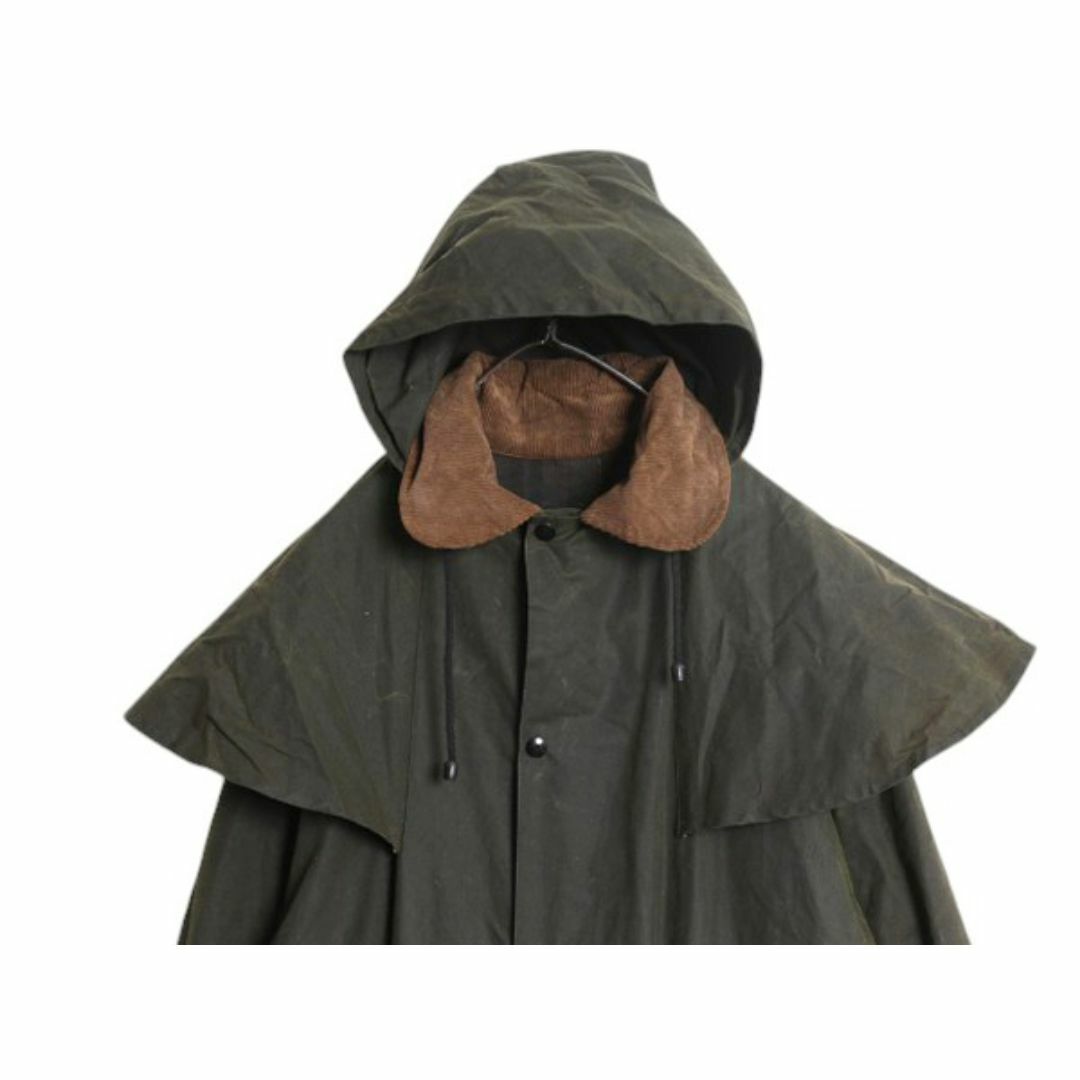 80s ☆ ウィリス&ガイガー オイルド ライディング コート メンズ M