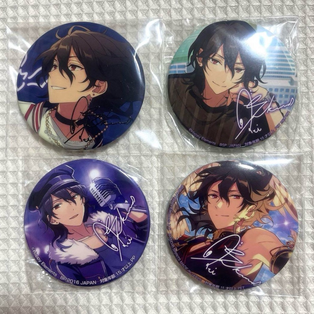 羽風薫 缶バッジ May IDOL 80個 羽風薫 本物 缶バッジ 80個 羽風薫 缶