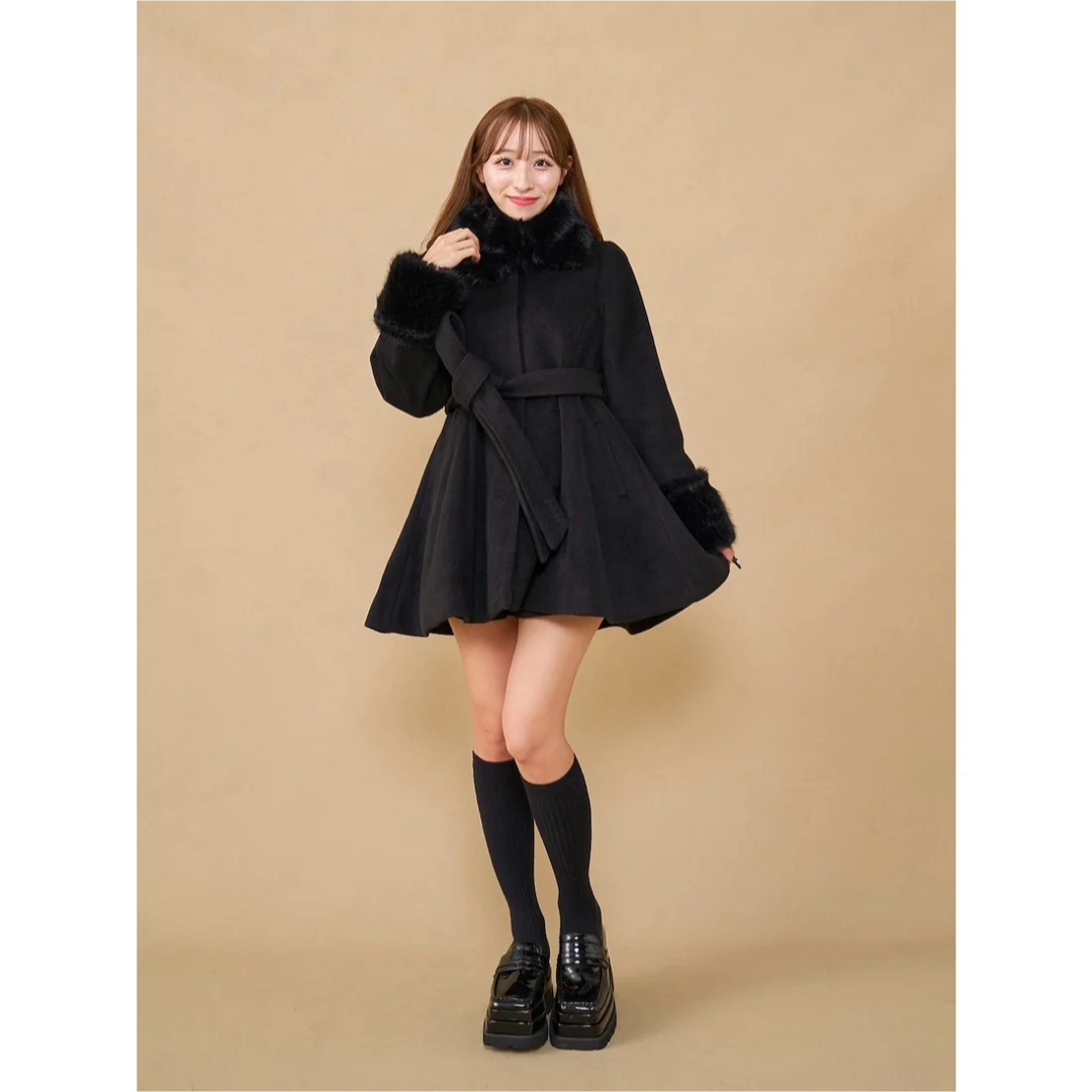 Darich - 新品タグ付き ダーリッチ ウエストベルトメルトンコート FL