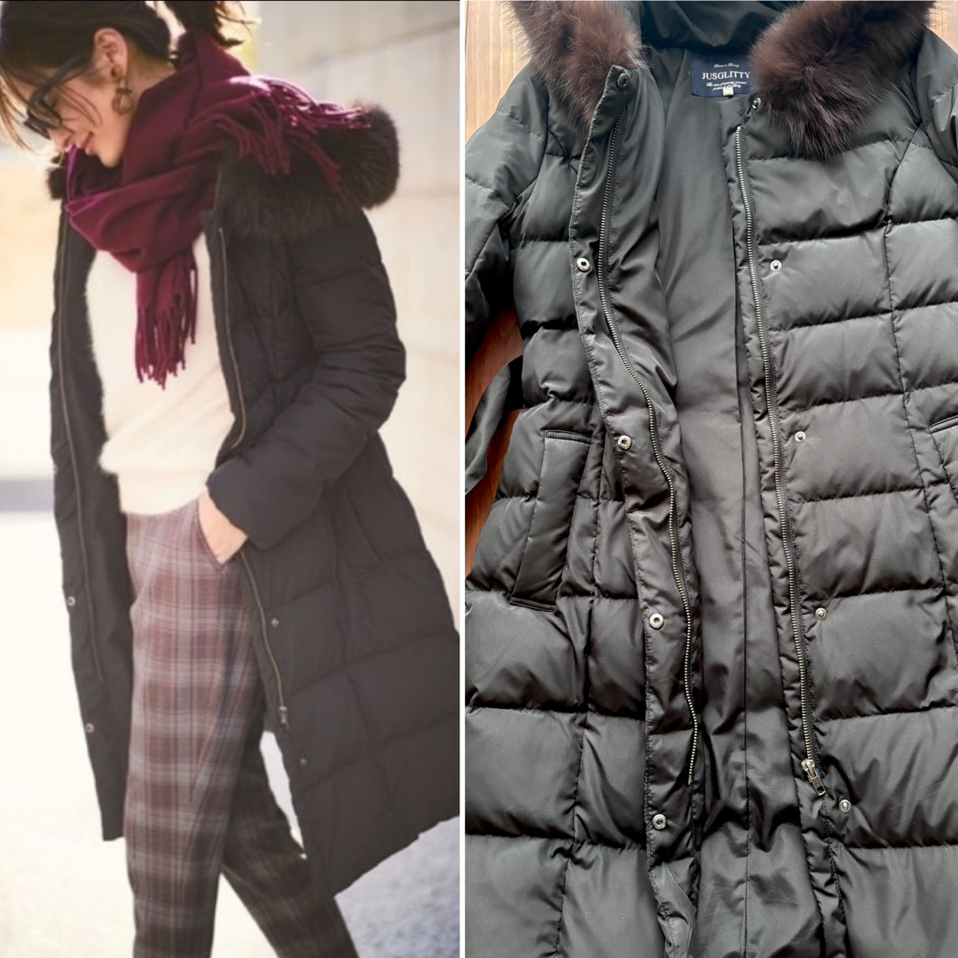 JUSGLITTY - ☆ジャスグリッティー☆ファー付フードダウンコート