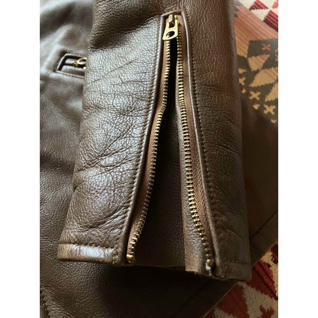 RRL - 【美品】RRL ダブルアールエル レザー ジャケットXS ポロ ラルフ