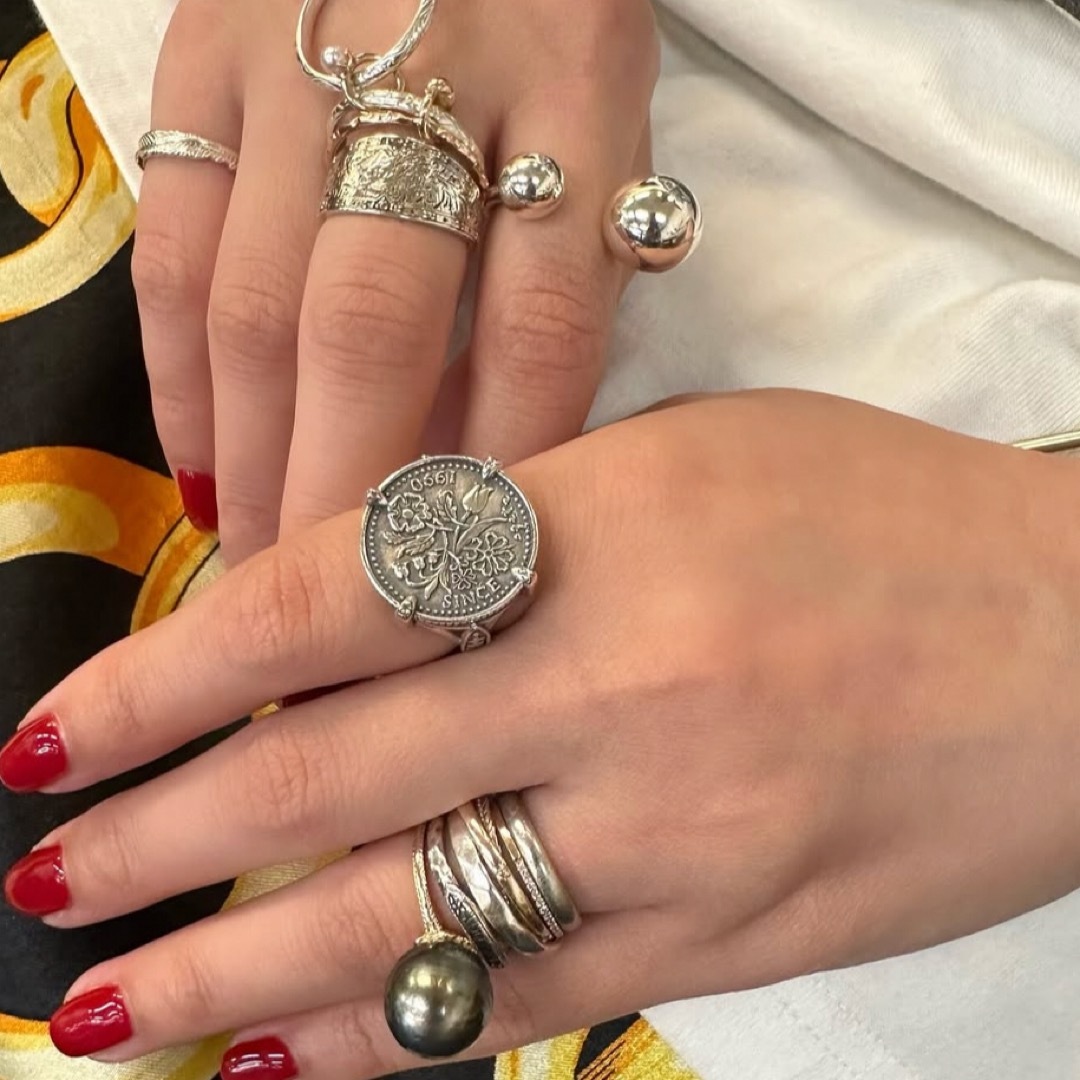 agete - 【agete】即完 店舗限定品 激レア 幻の3連リング ダイヤモンド