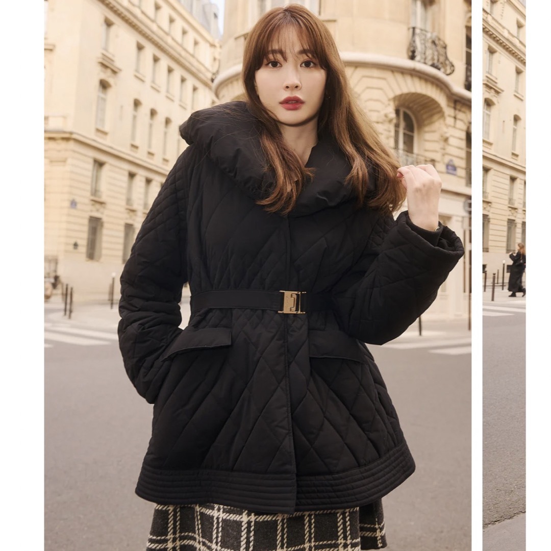 Her lip to - herlipto MADISON QUILTED SHORT COATの通販 by ☆'s